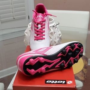 Lotto Italian Sport Design Big Girl's Soccer Shoes